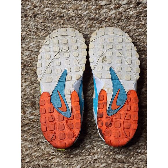 Mens Nike Air NFL Miami Dolphins Speed Turf 525225-102 Aqua Orange Men's 8.5 - Picture 12 of 12